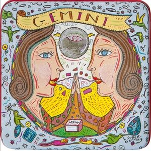 Pre De Provence Zodiac Collectible Tin Bar Soap, Gemini, 100 Gram Made in France